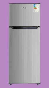 Geladeira Refrigerador HQ Defrost 230 Litros Cinza HQ-230RDF