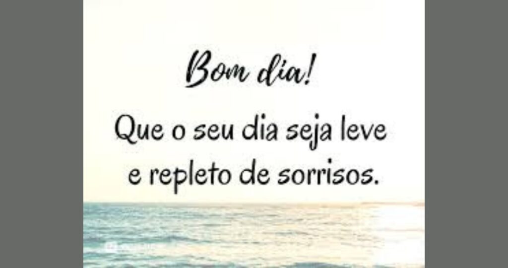 bom dia para todos
