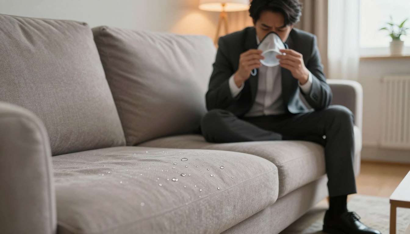 impermeabilização de estofados e alergia